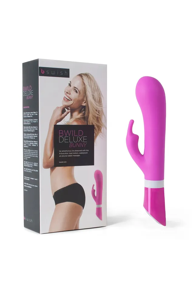 Bwild Deluxe Bunny Raspberry Bswish Vibrators Bwild Deluxe Bunny Raspberry Bswish Vibrators