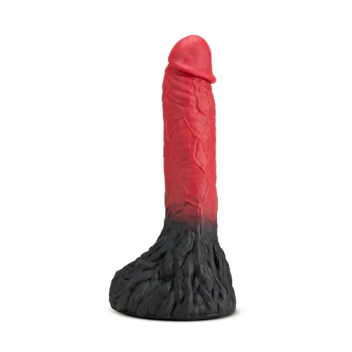 The Realm Lycan Lock On Werewolf Dildo RedBlack Blush Dildos