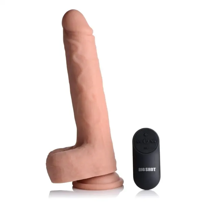Big Shot Female Sex Toys Big Shot Thrusting and Vibrating Remote Controlled Rechargeable Dildo Big Shot Female Sex Toys Big Shot Thrusting and Vibrating Remote Controlled Rechargeable Dildo