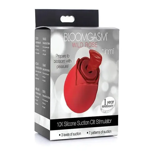 Bloomgasm Female Sex Toys Bloomgasm 10X Wild Rose Silicone Suction Stimulator