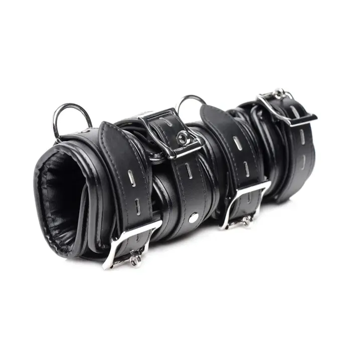 Couples STRICT Slave Bondage Shackle Set Couples STRICT Slave Bondage Shackle Set