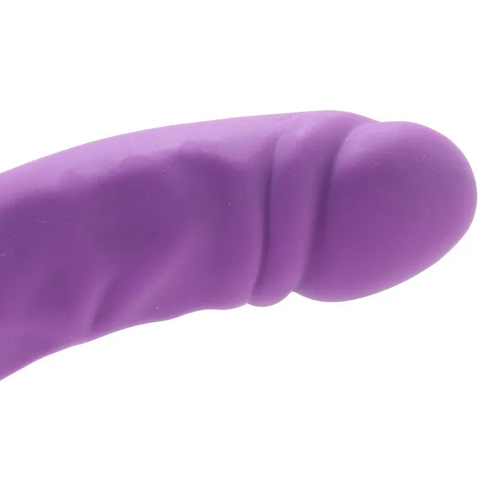 Dildos Blush Rus Slim 18 Inch Silicone Double Dildo in Purple