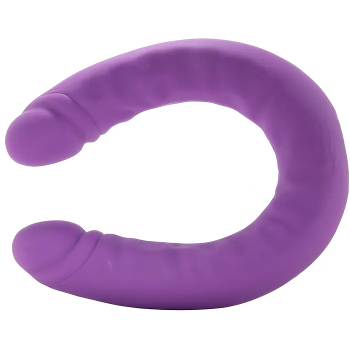 Dildos Blush Rus Slim 18 Inch Silicone Double Dildo in Purple