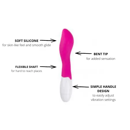 Easytoys Female Sex Toys Blossom Smooth Silicone Vibrator by EasyToys
