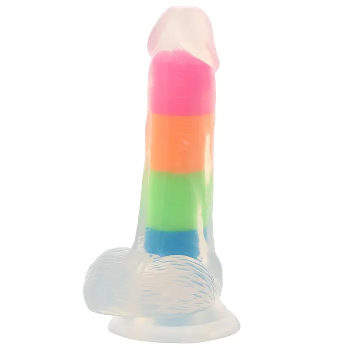 Neo Elite Rainbow Rave 65 Inch Dildo Blush Anal