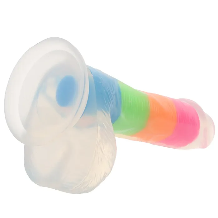Neo Elite Rainbow Rave 65 Inch Dildo Blush Anal