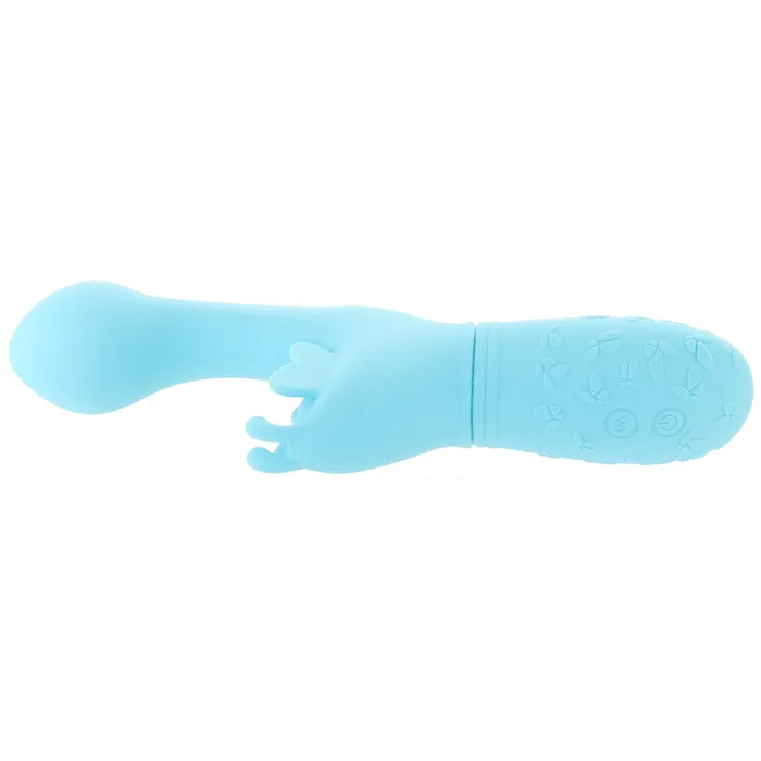 Vibrators CalExotics Rechargeable Butterfly Kiss Vibrator in Blue Vibrators CalExotics Rechargeable Butterfly Kiss Vibrator in Blue
