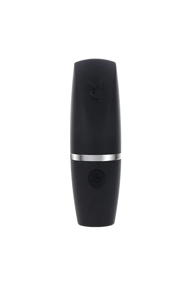 Playboy Excursion Clitoral Stimulator with Suction Black Evolved Female Sex Toys