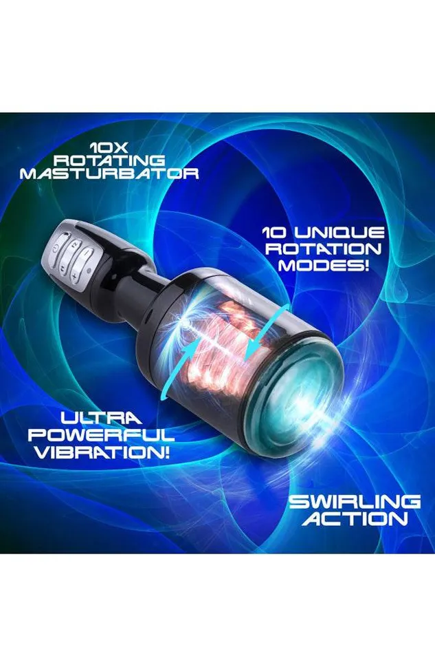 XR Brands Lovebotz Spin Master 10x Spinning Masturbator XR Brands Male Sex Toys